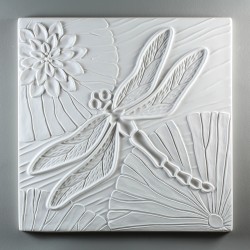 Dragonfly Square Texture Tile