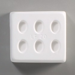 6 Mini Ovals 3/4" x 1/2"