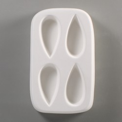 Four Large Tears - 2.5" x 1"