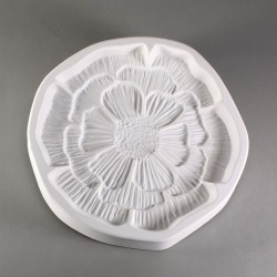 Small Patty Gray Frit Cast Poppy Small Patty Gray Frit Cast Poppy